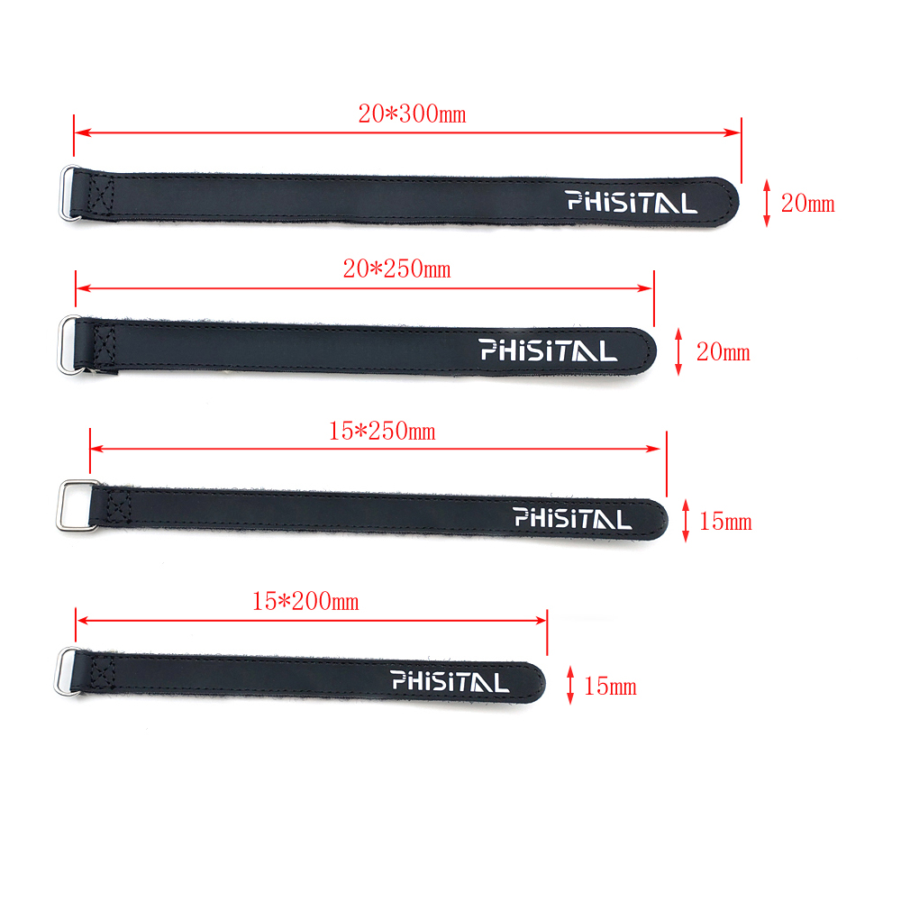 Drone Remote Controller Lanyard - FPV ドローンバッテリーストラップスーパーマジックテープタイリボンベルト耐摩耗性ケーブルホルダーメタルキャッチ DIY RC ドローン FPV