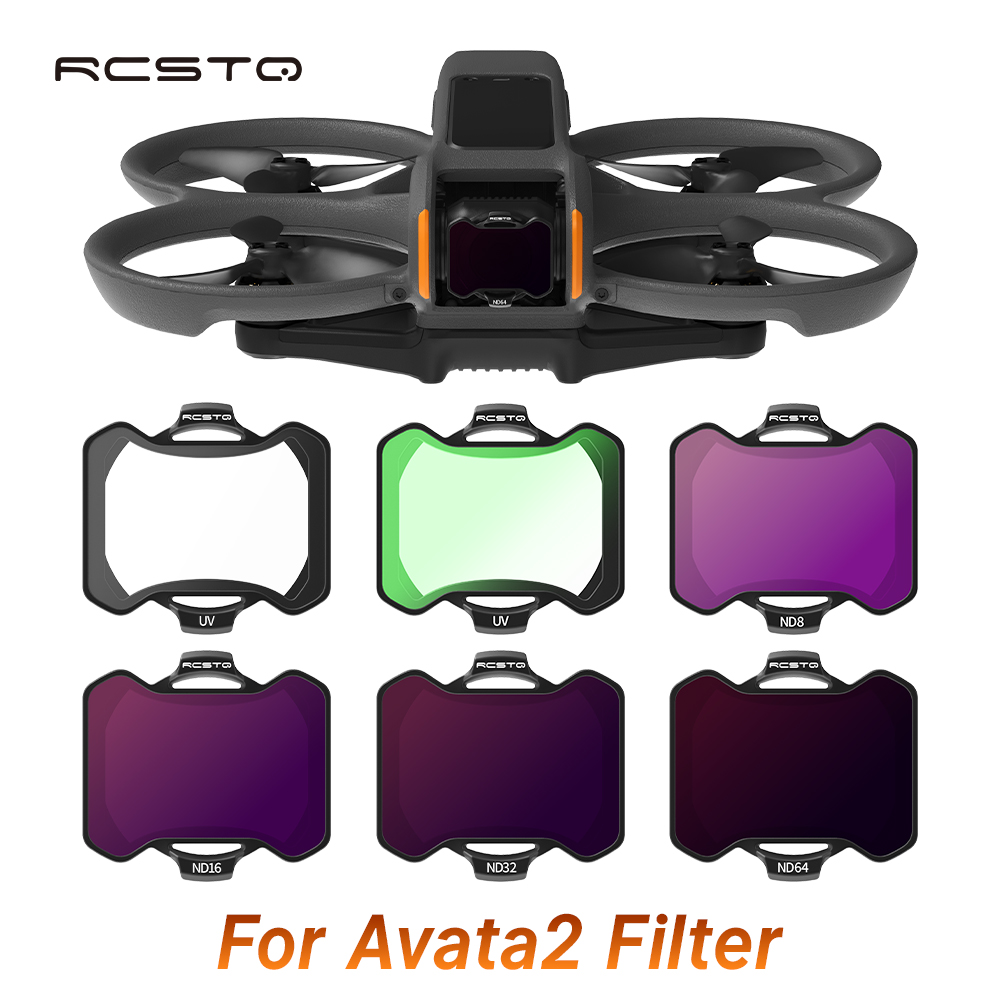 Drone Strobe Light - DJI Avata 2用 RCSTQ NDフィルター 光学ガラスレンズ