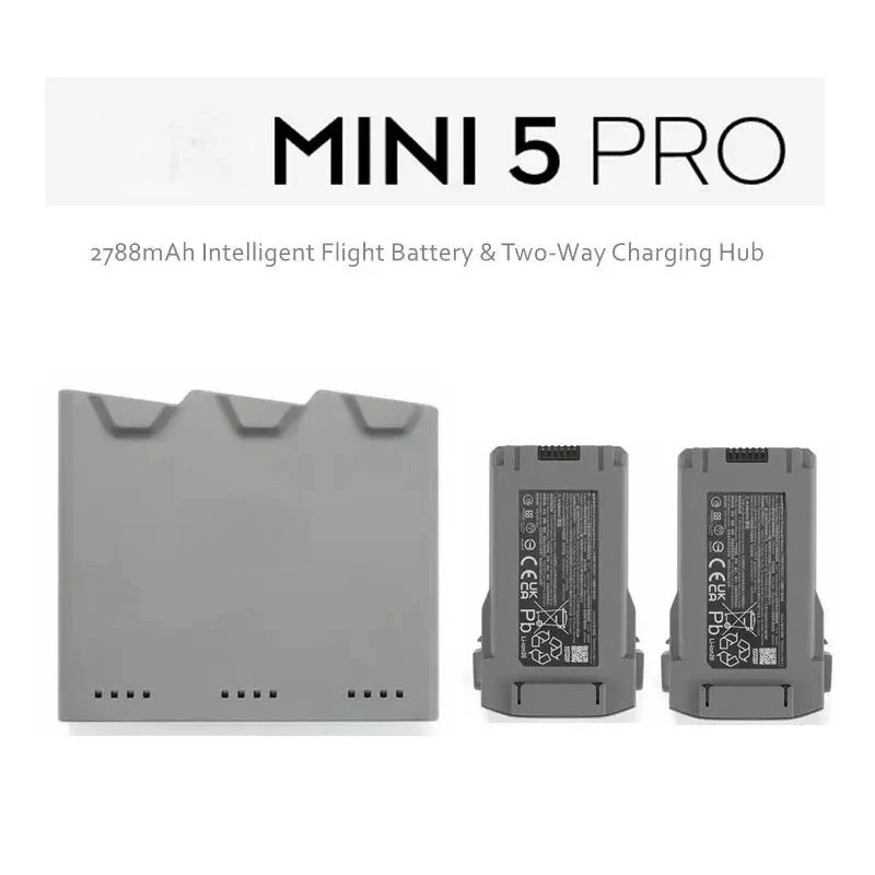 Drone Power Bank - 2788mAh ミニ5プロ ドローンバッテリー 双方向充電ハブ チャージャー ミニ5プロ