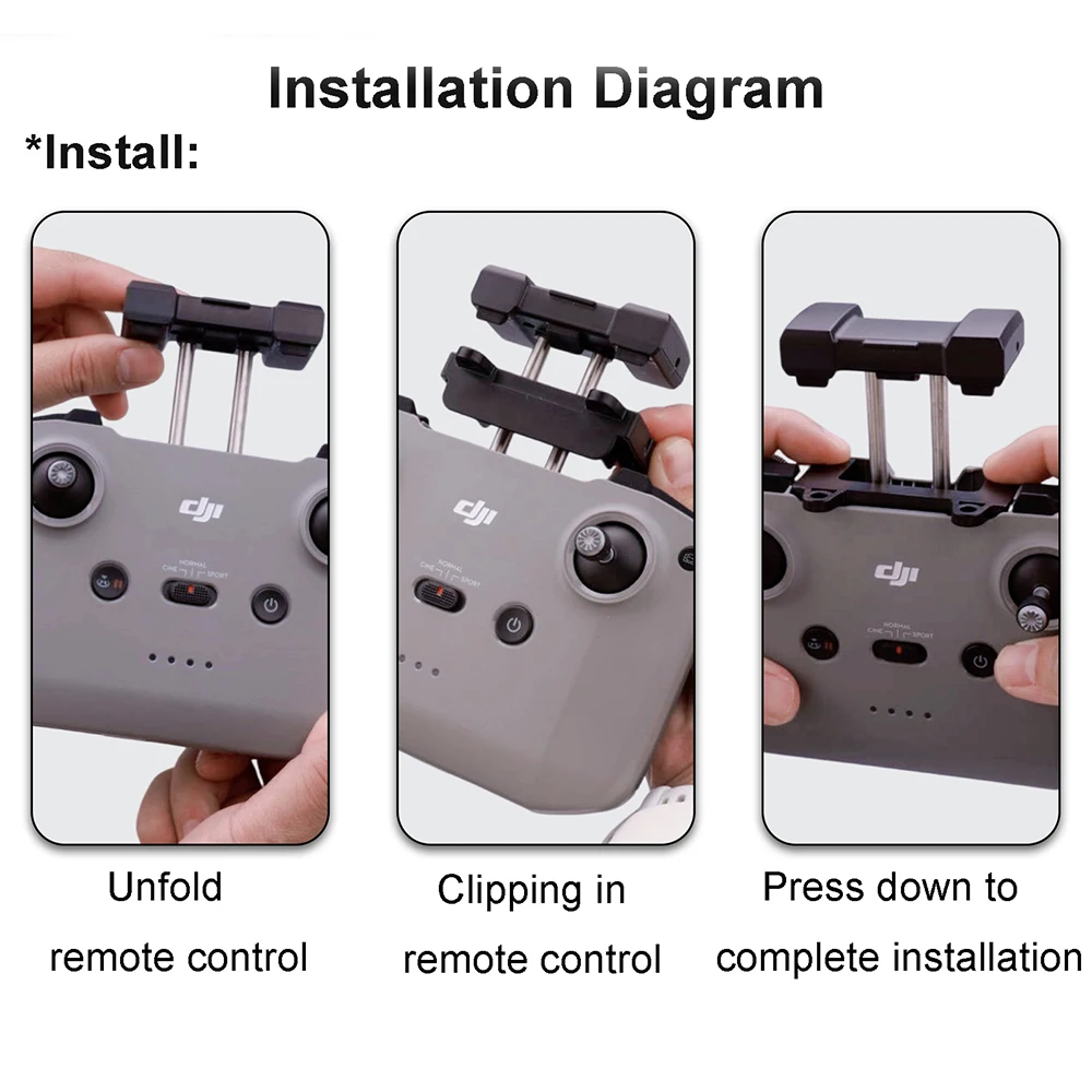 リモコンストラップストラップ 固定フック付き DJI Min - Drone Strobe Light のレビューと価格