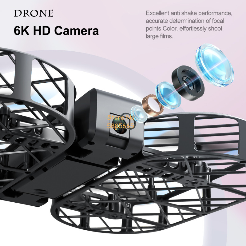 8K HD カメラ 360 °   保護オプティカルフローロ - Drone Remote Controller Lanyard のレビューと価格
