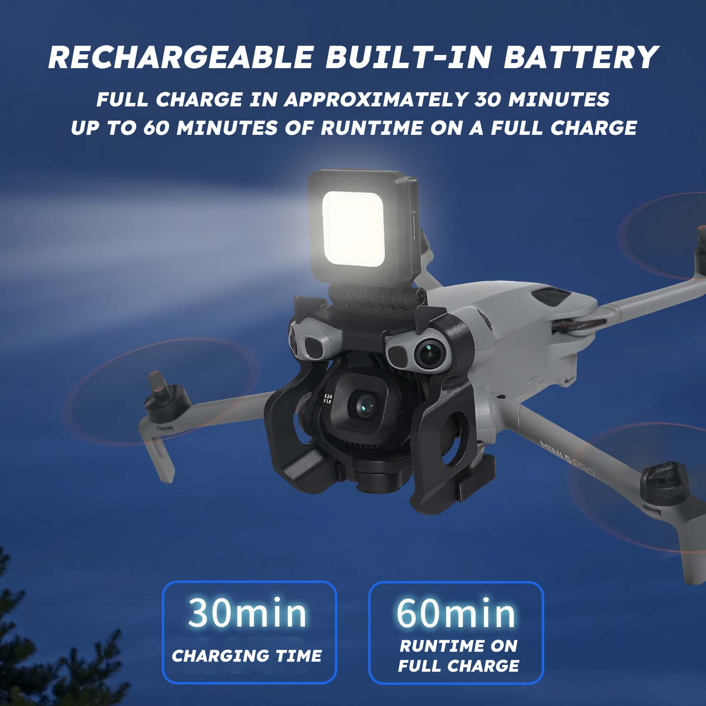 DJI Mini 5Pro/Mavic 3Pro/Air 3 - Drone Strobe Light のレビューと価格