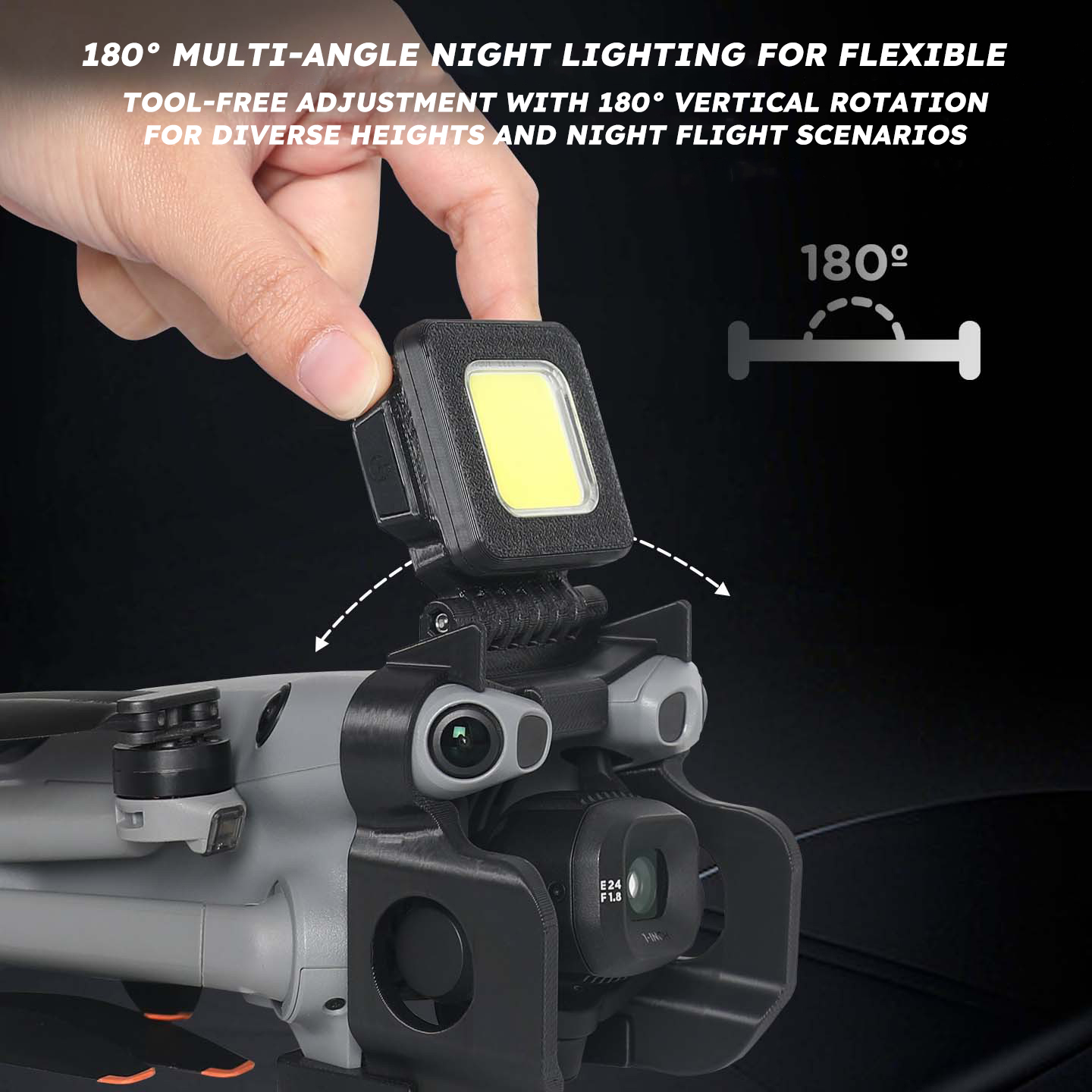 DJI Mini 5Pro/Mavic 3Pro/Air 3 - Drone Strobe Light のレビューと価格