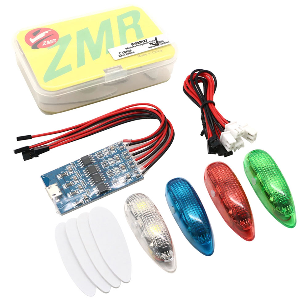 ZMR III ワイヤレスナビゲーションライト 1S 充電式 - Drone Beacon Light のレビューと価格