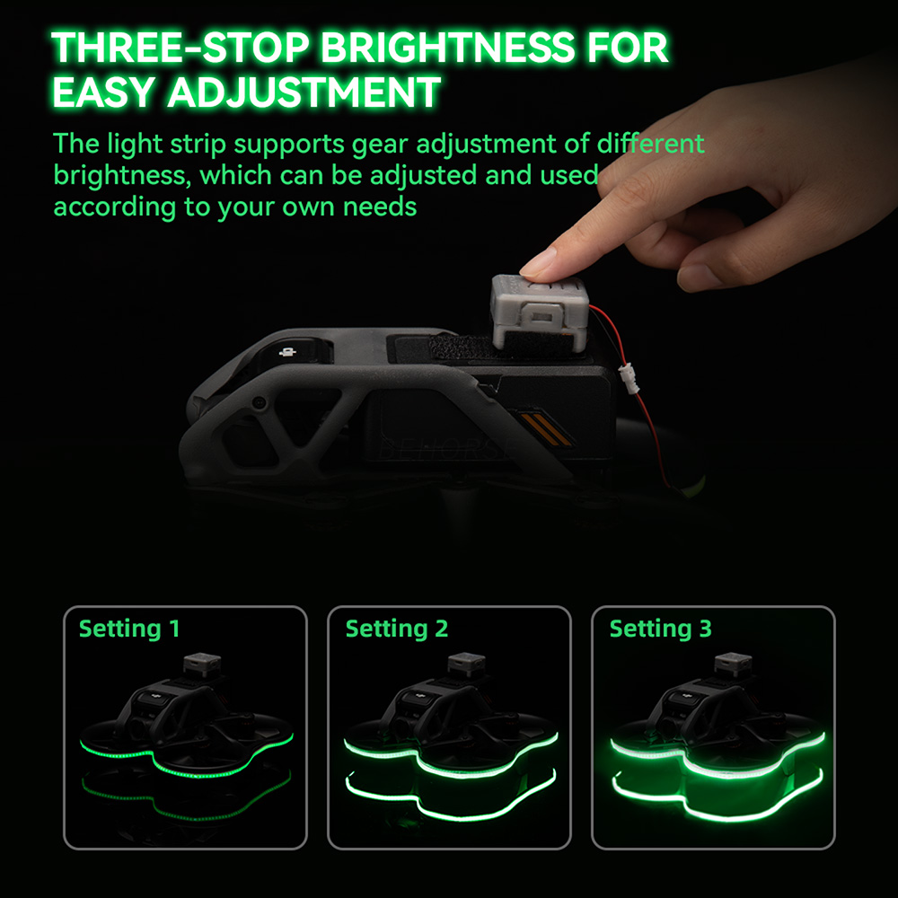 RC LED Light Strips for DJI Av - Drone Beacon Light のレビューと価格