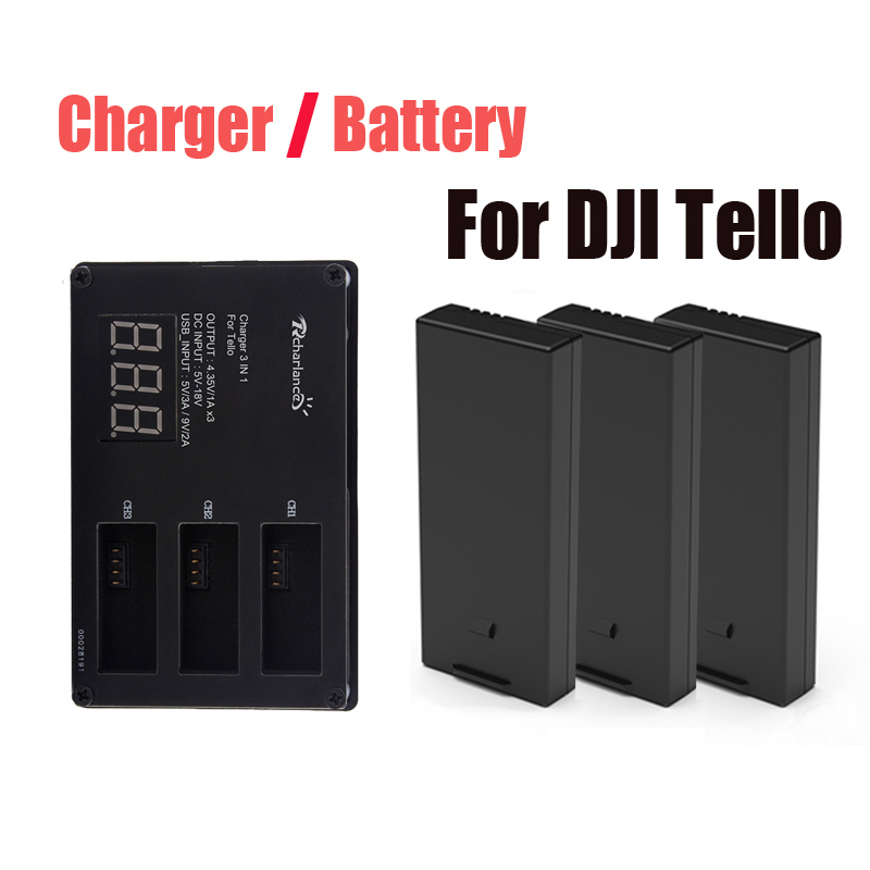 オリジナル DJI Tello バッテリー/ドローン Tel - Drone Power Bank のレビューと価格