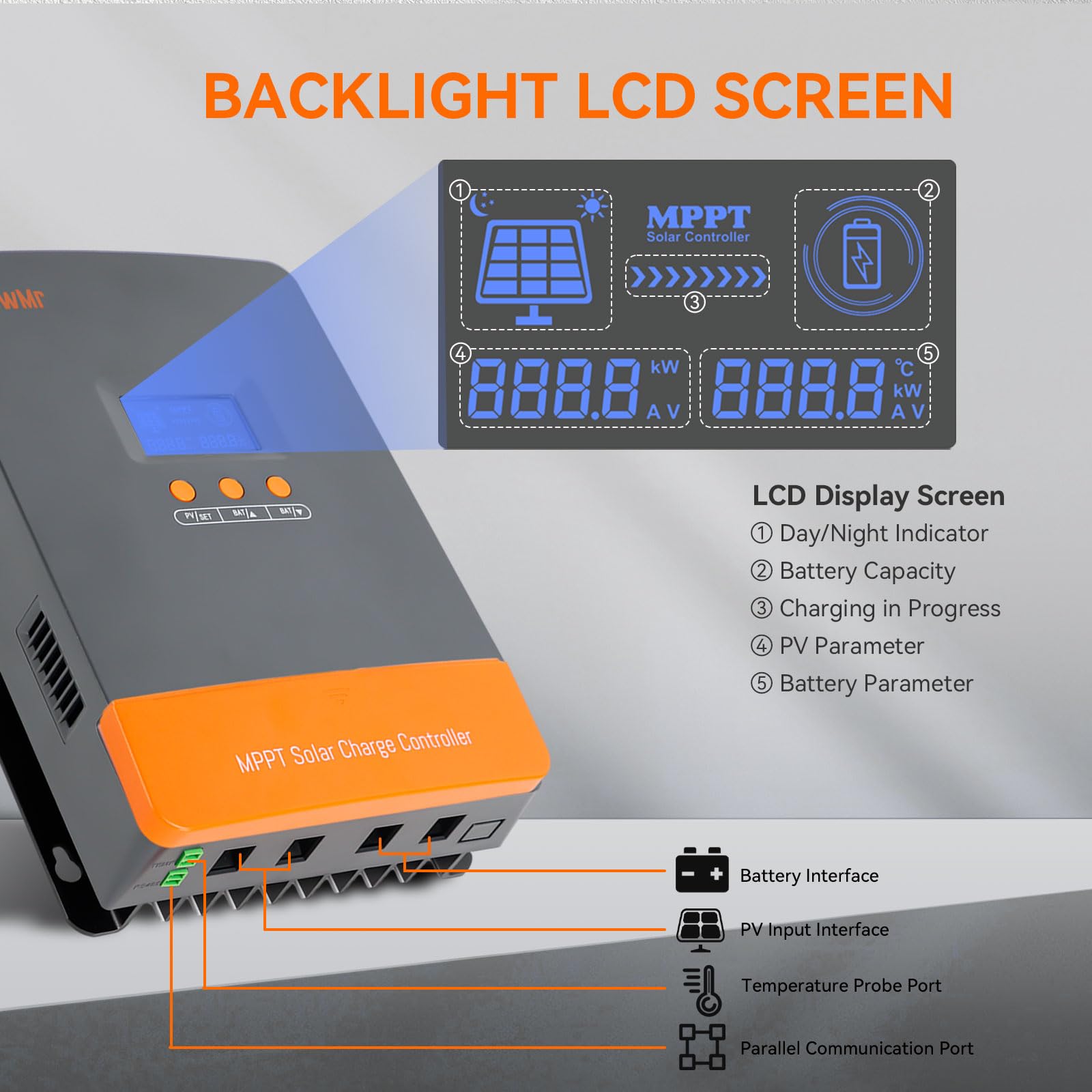 PowMr 100A MPPTソーラー充電コントローラー 1 - Drone Solar Charger のレビューと価格