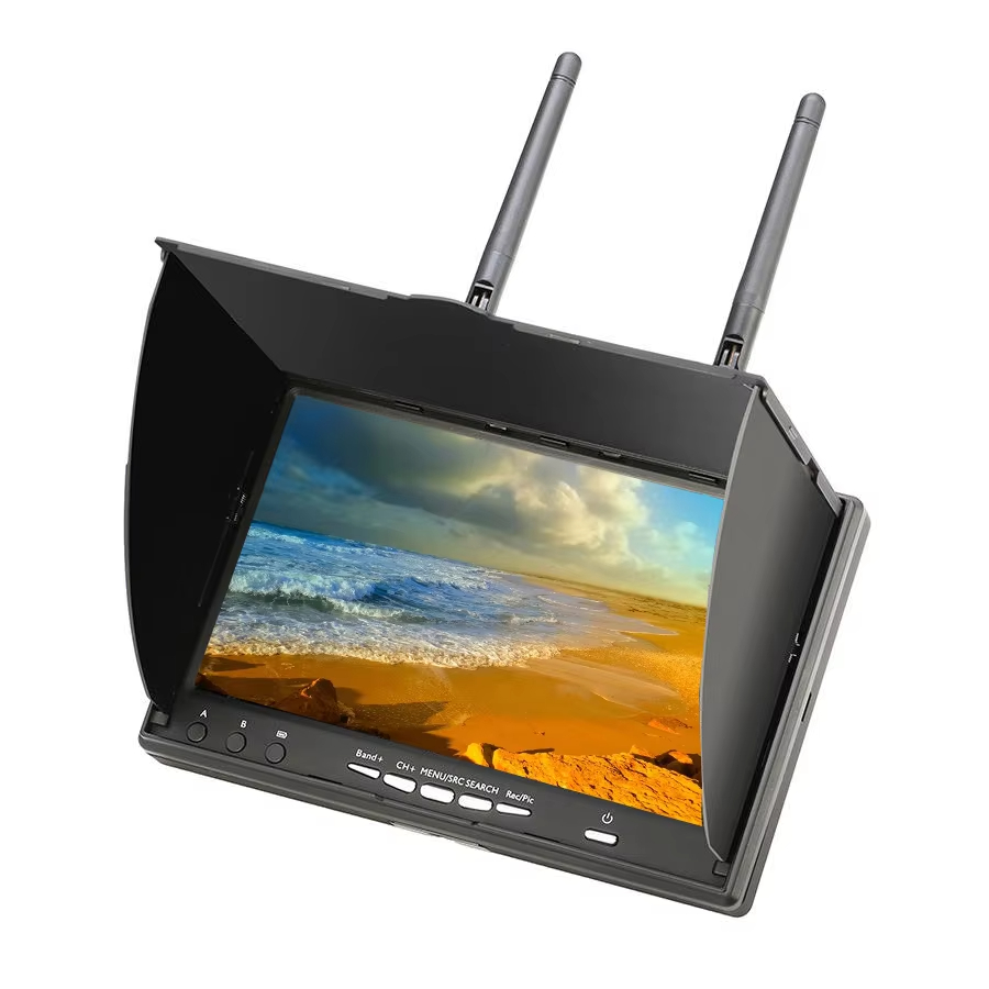 5.8G FPV DVR LS5802D 7インチモニター  - Drone Controller Screen のレビューと価格